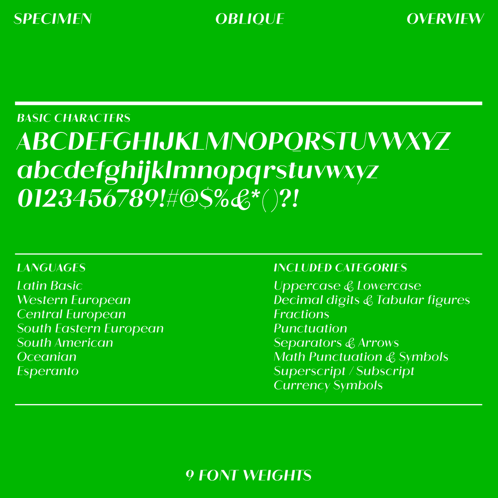 Roma—Sans-serif contrast typeface (OBLIQUE)