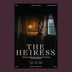 Rozi serif font on a period film poster, The Heiress