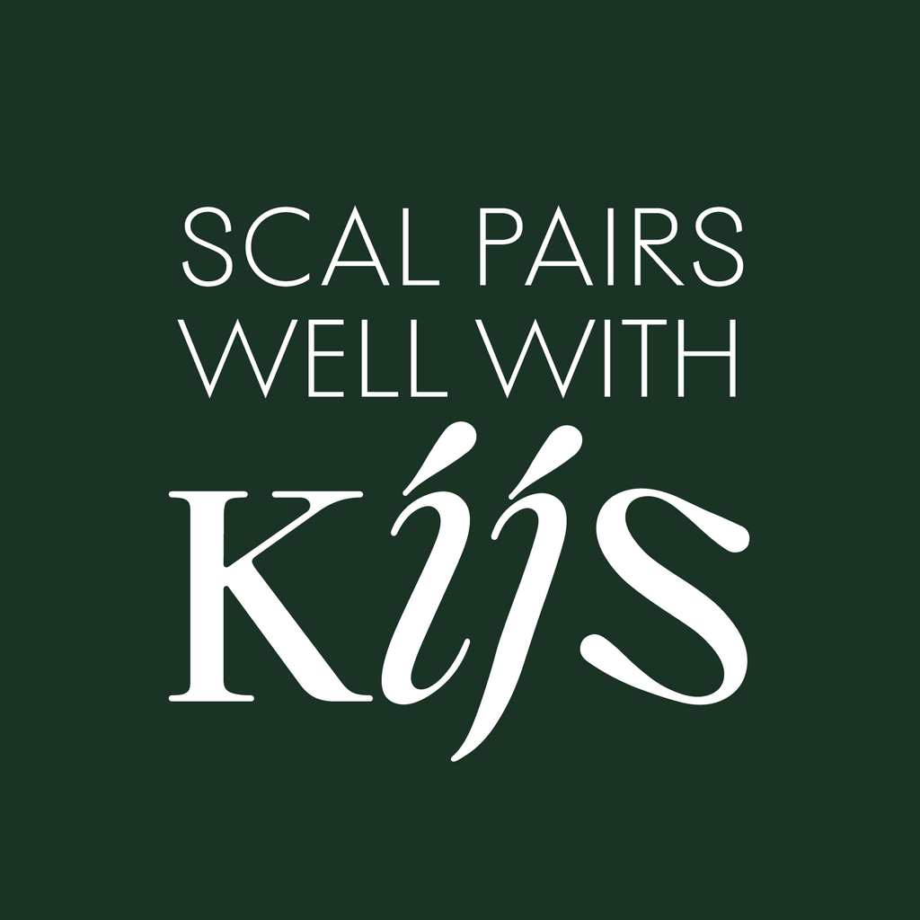 Scal font pairing with Kijs, natural serif font
