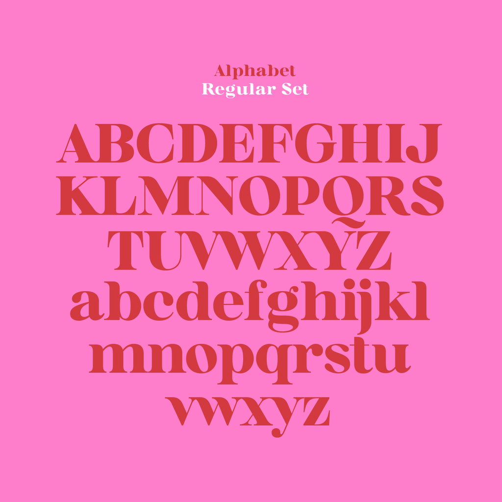 Bauhaus Soft bold organic rounded serif alphabet, uppercase and lowercase