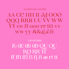 Bauhaus Soft ligatures and letter combinations