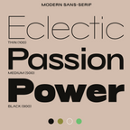 Soya design character and key traits of the extended editorial display font