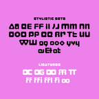 Plox ligatures and letter combinations