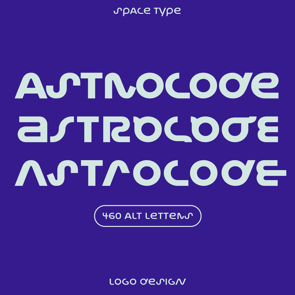 Swav—Wavy, futuristic display font