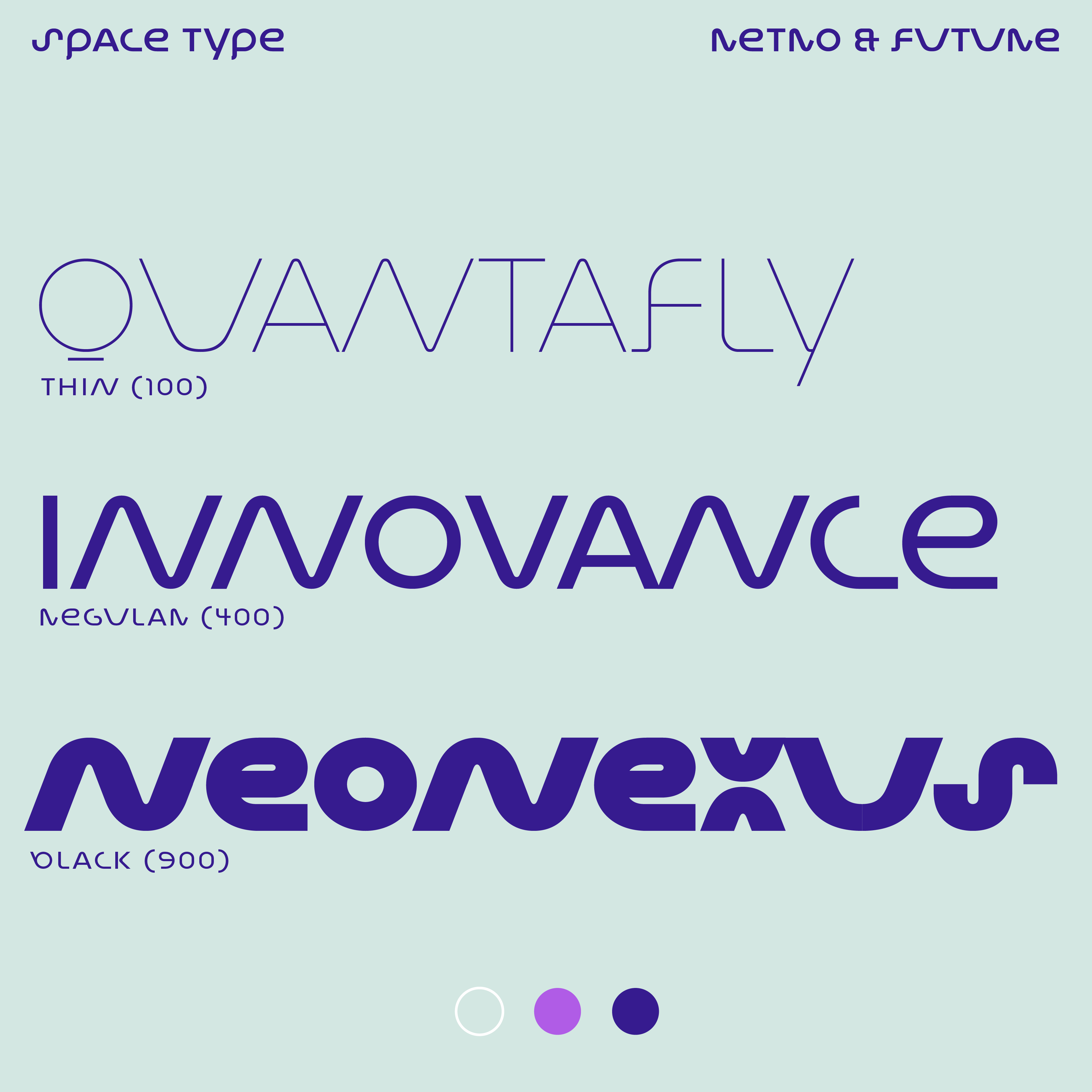 Swav—Wavy, futuristic display font