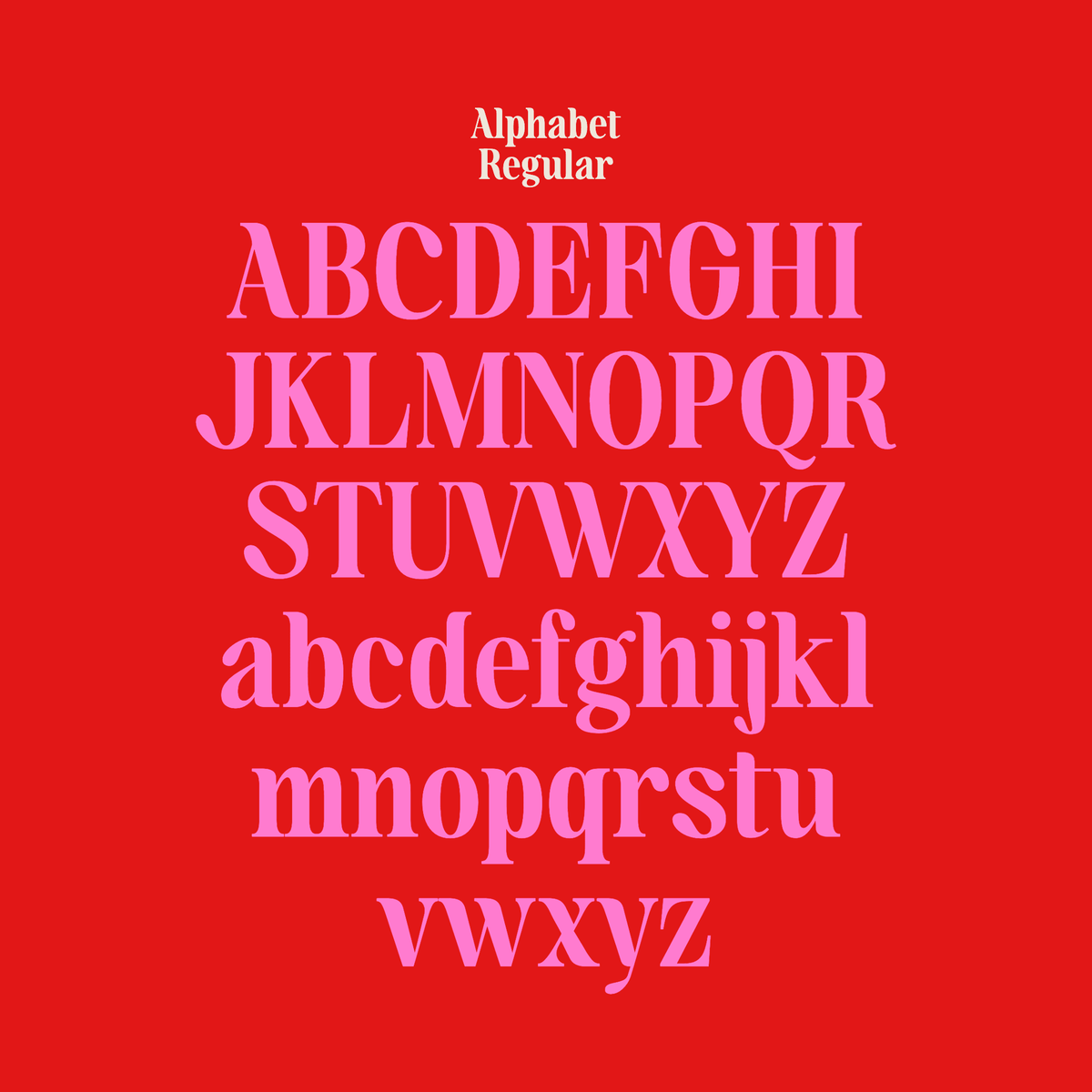 mirya soft condensed serif font alphabet specimen