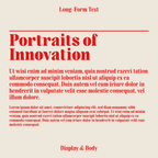 mirya soft condensed serif font paragraph text sample
