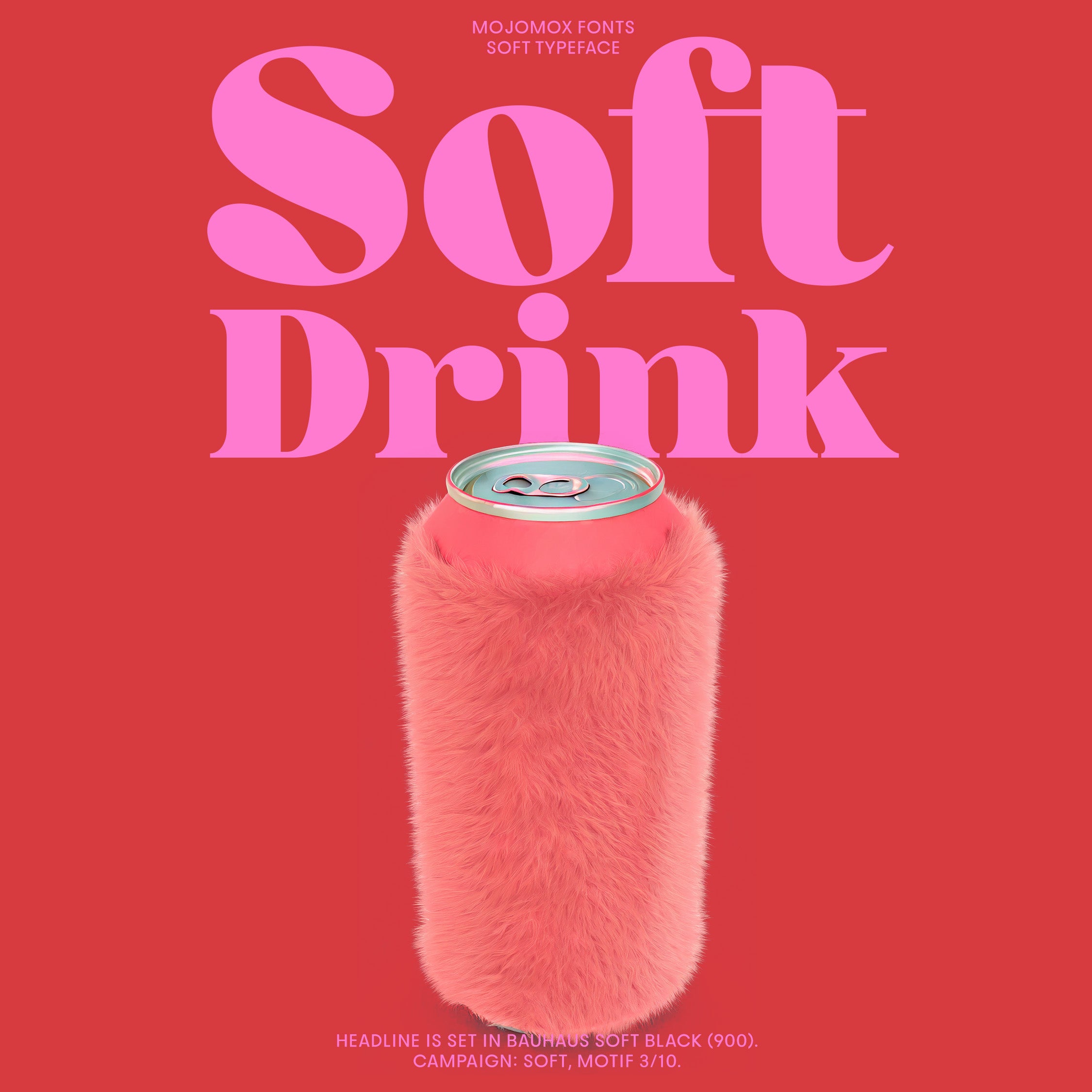 Bauhaus Soft—Bold organic serif font