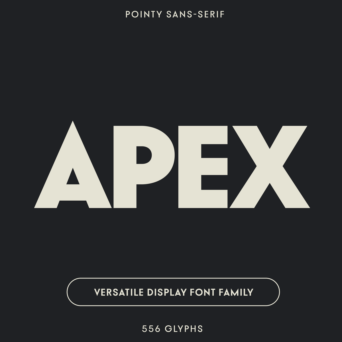 Apex Lettering Apex, Bold Sharp Sans-Serif Font for Sports & Confident Brands – Mojomox