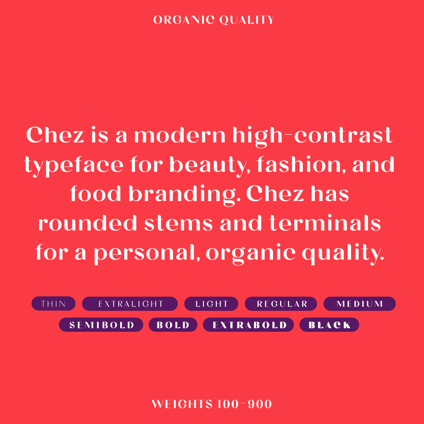 high-contrast, rounded sans font