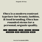 high-contrast, rounded sans font