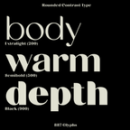 logotype font for beauty and fashion
