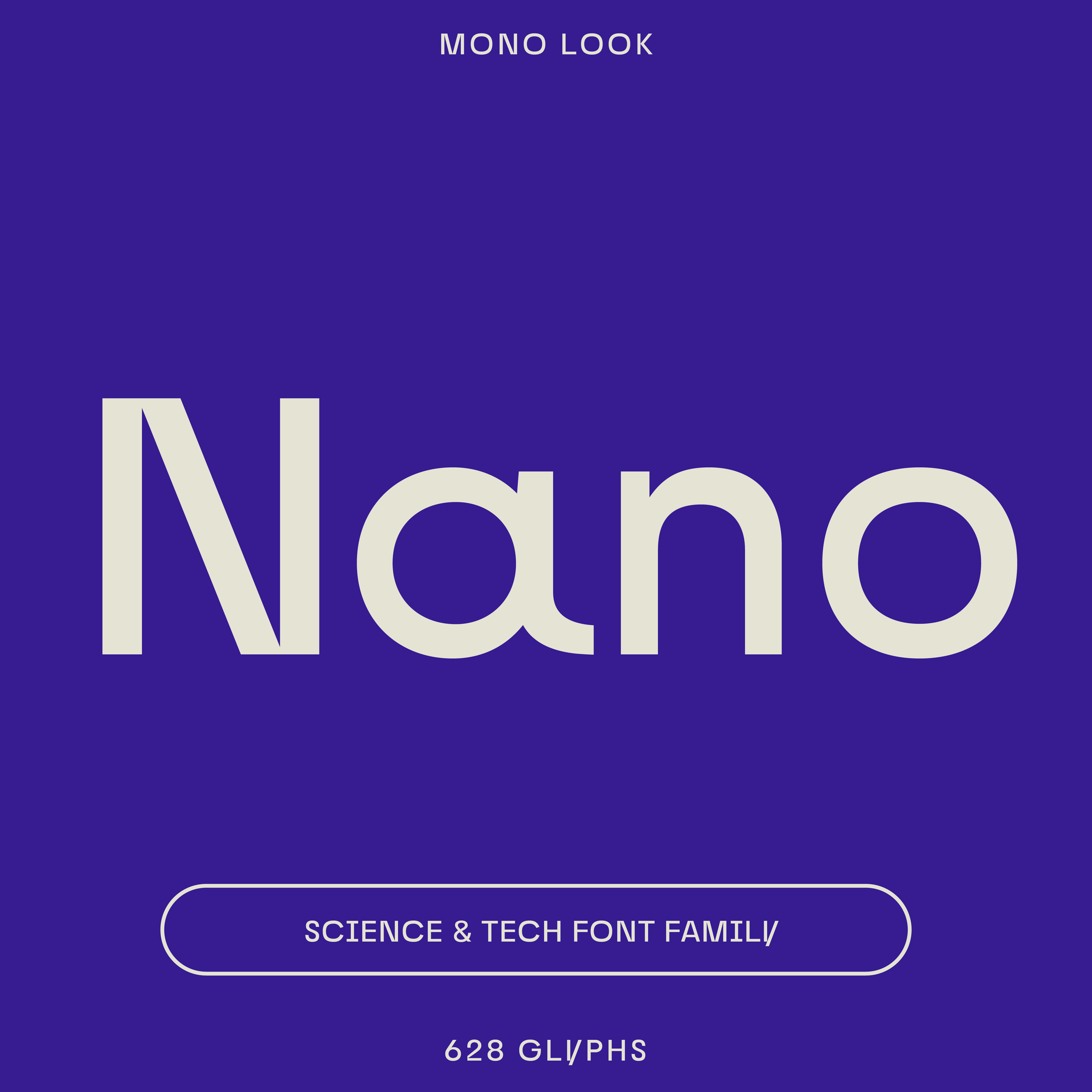 Nano—Bold science & tech font – Mojomox