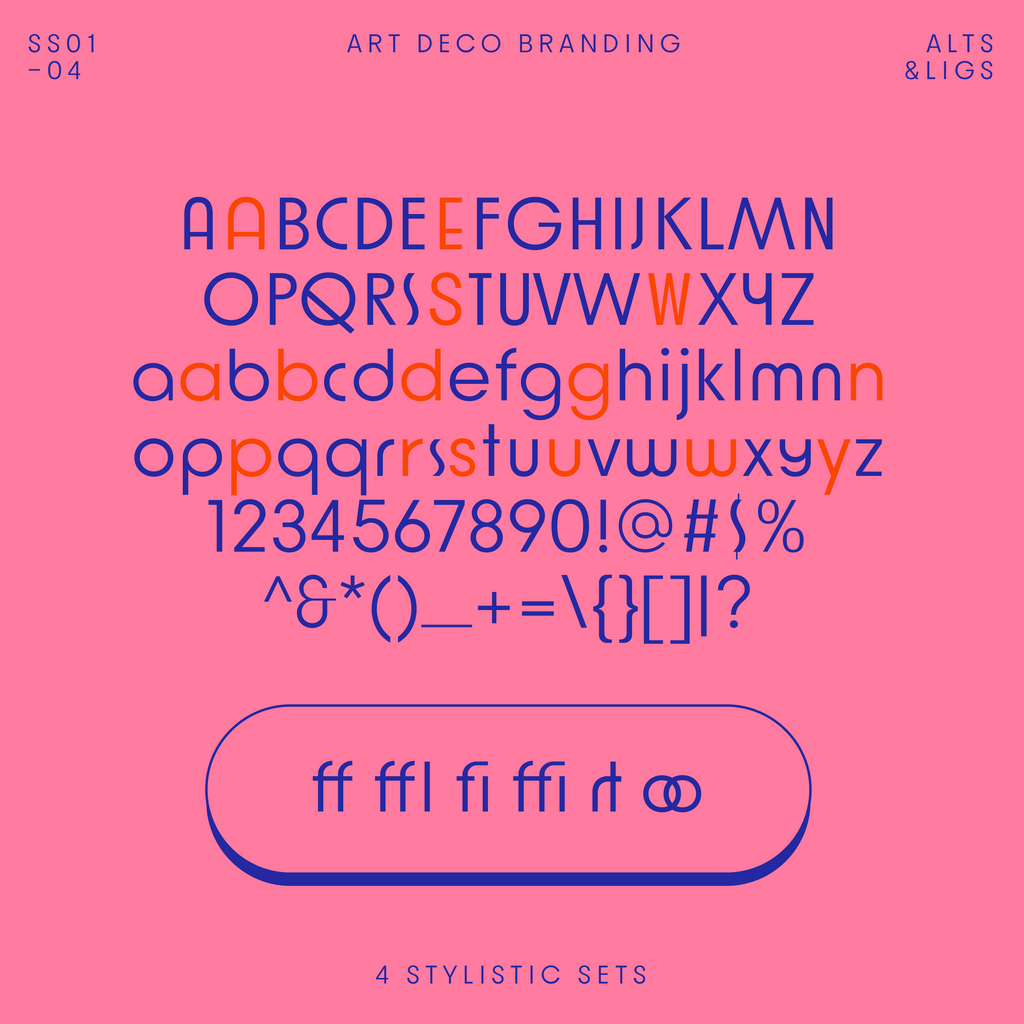 Quin: fuente sans-serif de los años 20 en estilo Art Decó